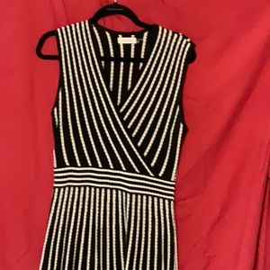 Calvin Klein crocheted like knit dress